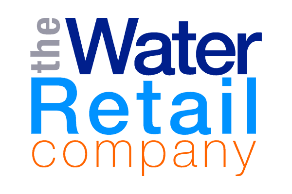 the water retail company colour logo