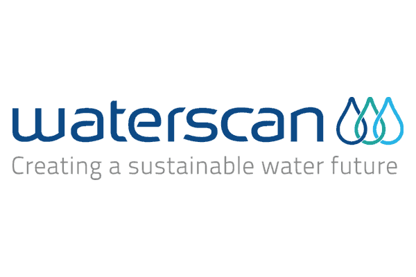 Waterscan creating sustainable water future company logo
