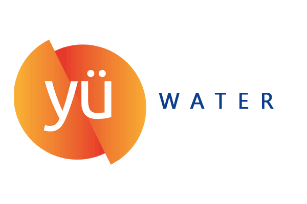 yü water logo in colour