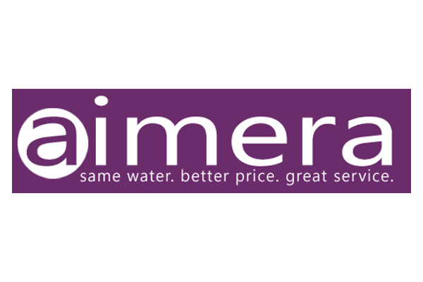 aimera, same water, better price, great service company logo