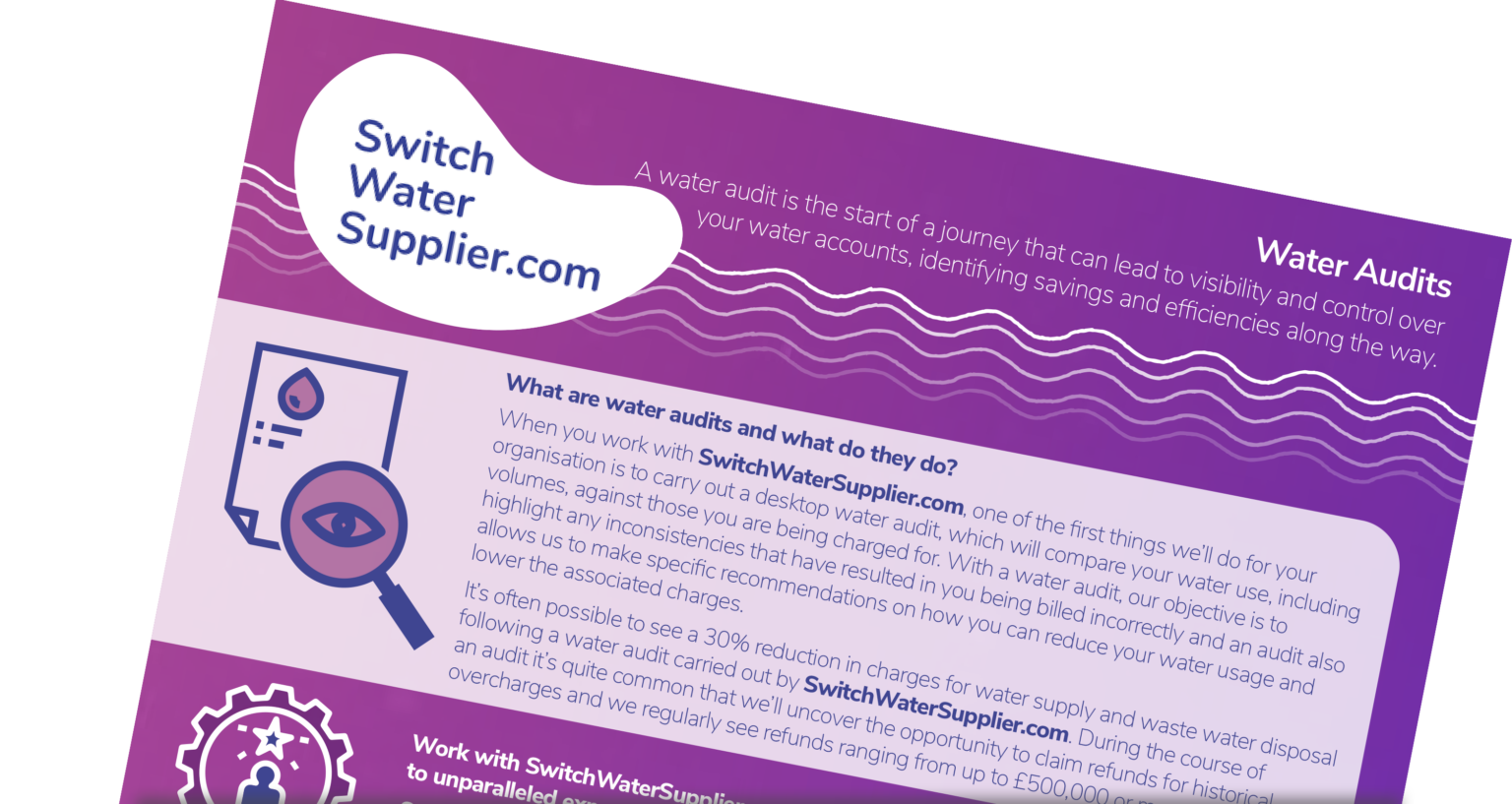 Water Bill Audits Switch Water Supplier